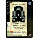 LEGO Bionicle Quest for the Masks Card 064 - Kanohi Kaukau