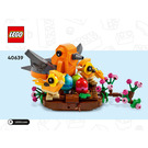 LEGO Bird's Nest 40639 Instruktioner