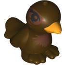 LEGO Oiseau avec Feet Seperate avec Orange Beak (25506)