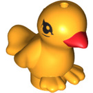 LEGO Oiseau avec Feet Seperate avec Orange Beak et Noir Eyes (12201 / 98940)