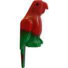 LEGO Vogel met Rood Marbling met smalle snavel (2546 / 64952)