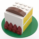 LEGO Birthday Cake mit grüner Basis 40048-2