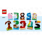 LEGO Birthday Numbers Set 40807 Instructions