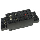 LEGO Black 4.5V Motor 12 x 4 x 3.3 with 6 Female Pins