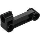 LEGO Black 90-Degree Cross Block Beam with Holes (11455 / 29162)