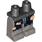 LEGO Zwart Anakin Skywalker Damaged Minifigure Heupen en benen (3815 / 33537)