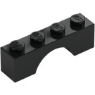 LEGO Černá Klenba 1 x 4 (3659)