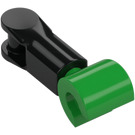 LEGO Black Arm with Hand with Bright Green (109866)