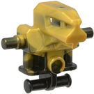 LEGO Noir Bad Robot avec Marbled Pearl Gold (53988 / 55315)