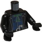 LEGO Zwart Bandit Torso (973)