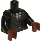 LEGO Schwarz Bandit Torso (973 / 88585)
