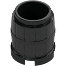 LEGO Black Barrel 2 x 2 x 1.7 (2489 / 26170)