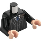 LEGO Black Barty Crouch Sr. Minifig Torso (973)