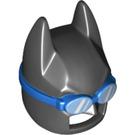 LEGO Schwarz Batman Cowl Maske mit Blau Swimming Schutzbrille (29742)