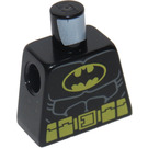 LEGO Svart Batman med Svart Drakt Overkropp uten armer (973)