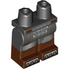 LEGO Schwarz Battle Ready Batman Minifigure Hüften und Beine (3815 / 48207)