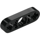 LEGO Black Beam 3 x 0.5 Thin with Axle Holes (6632 / 65123)