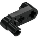 LEGO Black Beam 3 x 0.5 with Knob and Pin (33299 / 61408)