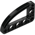 LEGO Black Beam 3 x 5 x 0.5 Bent 90 Degrees Quarter Ellipse (32250 / 65714)