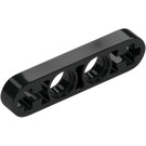 LEGO Schwarz Balken 4 x 0.5 Dünn mit Achse Löcher (32449 / 63782)