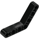 LEGO Black Beam Bent 53 Degrees, 4 and 4 Holes (32348 / 42165)