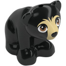 LEGO Black Bear (Sitting) with Tan Face