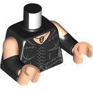 LEGO Black Bellatrix Lestrange Minifig Torso (973 / 78568)