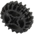 LEGO Black Bevel Gear with 20 Teeth Unreinforced (32269)