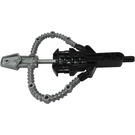 LEGO Black Bionicle Hordika  Weapon with Flat Silver Flexible Arrow (50937)
