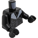 LEGO Schwarz Schwarz Katze Minifigur Torso (973 / 76382)