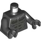 LEGO Schwarz Schwarz Panther Minifig Torso (973 / 76382)
