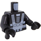 LEGO Schwarz Blacktron Reissue Minifigur Torso (973)