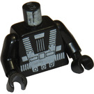 LEGO Zwart Blacktron Torso (973)