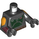 LEGO Noir Boba Fett Minifig Torse (973 / 76382)