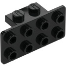 LEGO Schwarz Halterung 1 x 2 - 2 x 4 (21731 / 93274)