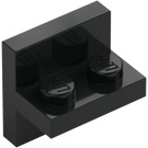 LEGO Black Bracket 1 x 2 with Vertical Tile 2 x 2 (41682)