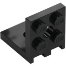 LEGO Noir Support 2 x 2 - 2 x 2 En haut (3956 / 35262)