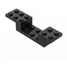 LEGO Schwarz Halterung 8 x 2 x 1.3 (4732)
