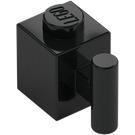 LEGO Black Brick 1 x 1 with Handle (2921 / 28917)