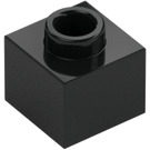 LEGO Black Brick 1 x 1 x 0.7 (86996)