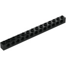 LEGO Black Brick 1 x 14 with Holes (32018)