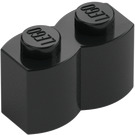 LEGO Black Brick 1 x 2 Log (30136)