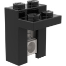 LEGO Black Brick 1 x 2 x 2.3 Shock Absorber Spring (74570)