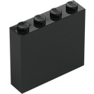 LEGO Schwarz Stein 1 x 4 x 3 (49311)