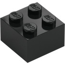 LEGO Black Brick 2 x 2 (3003 / 6223)