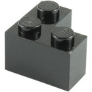 LEGO Noir Brique 2 x 2 Coin (2357)