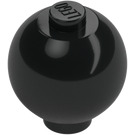 LEGO Black Brick 2 x 2 Round Sphere (37837)