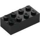 LEGO Black Brick 2 x 4 (3001 / 3556)