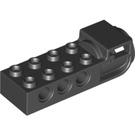 LEGO Black Brick 2 x 4 with Launch Socket (18585)