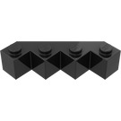 LEGO Black Brick 4 x 4 Facet (14413)